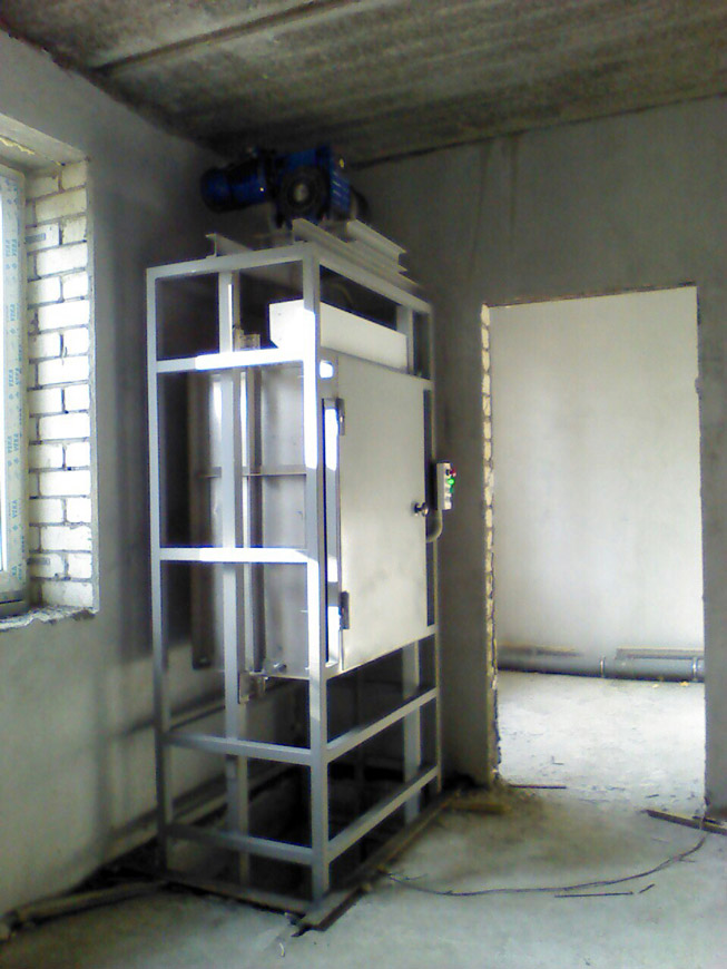 Малогрузовой сервисный подъемник, 100 кг, Киржач