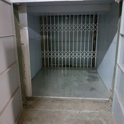 Подъемник грузовой в готовой шахте